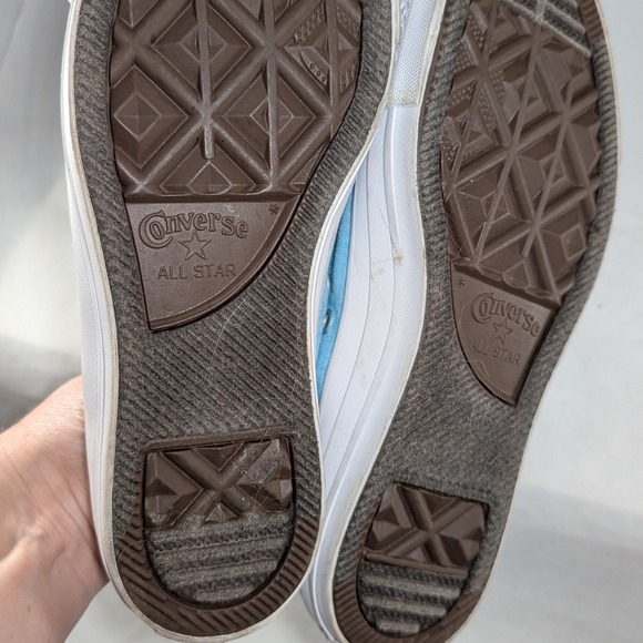 Converse All Star Chuck Taylor Shoreline Slip On Sneakers Women 7 Blue - Picture 4 of 6